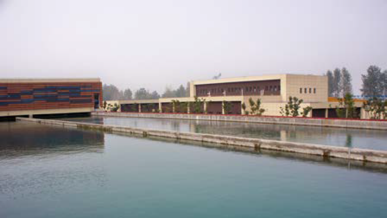 江苏省南京市龙潭污水处理厂。 图片：世界银行